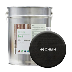 Твердое масло.Краска для стен, потолков и ОСБ плит GNature 10 л Черный