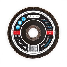 ABRO Диск лепестковый торцевой P60, 125мм х22мм (ABRO)