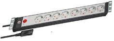 Удлинитель Brennenstuhl Premium-Line 1156057128 для шкафов 19дюйм, 3 м., 8 розеток, 10А