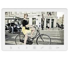 Монитор видеодомофона Amelie Slim (White) HD SE Tantos