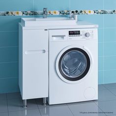 Тумба СанТа под умывальник над стиральной машиной "Лондон 29" (для ум.Юпитер 90х50) Santa