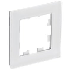 Рамка Schneider Electric Atlas Design Nature 1-постовая универсальная, белый ATN360101