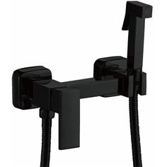 Смеситель Haiba HB5513-7 с гигиеническим душем, черный