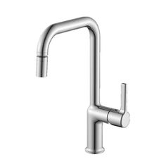 Смеситель Haiba HB70814 для кухни с поворотным аэратором, хром