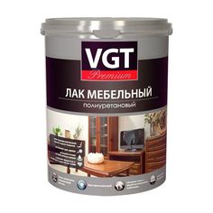 Лак для мебели VGT PREMIUM полиуретановый матовый, 0.9 кг