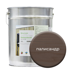 Масло по дереву Gnature 280 для защиты деревянных фасадов 10л Палисандр