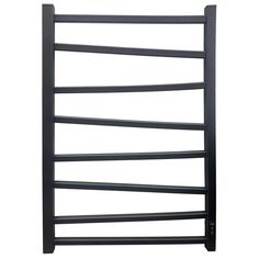 Электрический полотенцесушитель с/т GROIS Zigzag GR-103 500/800 П8 RAL9005 черный матовый