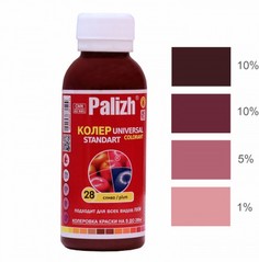 №28, Паста колер.универс. "Palizh" STANDART (140 г), слива