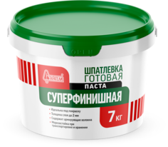 Шпатлевка Старатели полимерная готовая «Суперфинишная» паста 7 кг