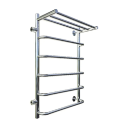 Полотенцесушитель водяной Тругор 532х800мм форма лесенка 5 перекладин, ЛЕВОЕ подключение