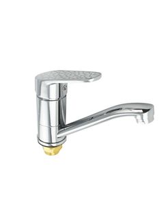 Смеситель кухонный, шаровый, ручка с белой мозаикой BRIMIX 3250s