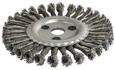 Кордщетка для ушм дисковая 178мм крученая сталь dwt DWT SB178KA