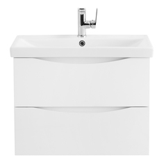 Тумба под раковину подвесная BelBagno MARINO-CER-700-2C-SO-BO-P Bianco Opaco