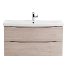 Тумба под раковину подвесная BelBagno MARINO-CER-900-2C-SO-RG-P Rovere Grigio