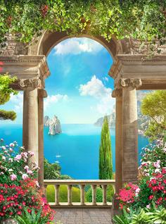 Фотообои Divino Decor F коллекцияF-057 Вид на залив 200х270-1Divino