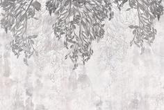 Фотообои Divino Decor Z-355 Цветы на штукатурке 400х270 DIVINO
