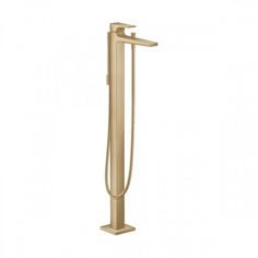 Смеситель для ванны напольный Hansgrohe Metropol 32532140 бронза шлифованный