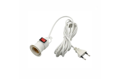 Светильник патрон подвесной Mobicent MCCH390019 с выключателем и кабелем