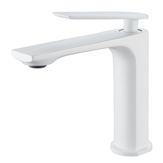 Смеситель для раковины Maxonor PURE LIFE TALIS PL1095-8 белый матовый