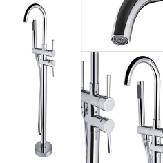 Напольный смеситель для ванны Maxonor PURE LIFE SUPERIOR PL3087 хром