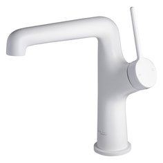 Смеситель для раковины Maxonor PURE LIFE GLAMOUR PL1094-8 Белый матовый