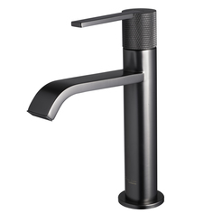Смеситель для раковины Maxonor PURE LIFE BEAUTY PL1084-9 Пепельный матовый