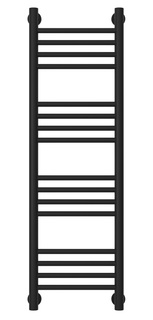 Полотенцесушитель водяной Сунержа Богема+ прямая 1000x300 (Матовый черный / Прямая)