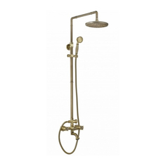 Смеситель с верхней лейкой ZorG Sanitary A 2002DS-BR