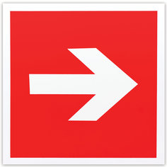 Знак "Направляющая стрелка", Фолиант 610578, 5 шт. Foliant