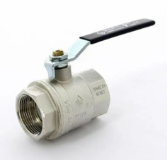 Кран шаровой ВВ (внутренний-внутренний) Bugatti Oregon 301 1 1/4 ручка рычаг