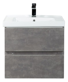 Тумба под раковину Art&Max Techno 60 AM-Techno-600-2C-SO-FC305, айс какао