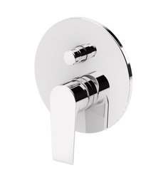 Встраиваемый однорычажный смеситель для душа с переключателем, исполнение хром Cezares