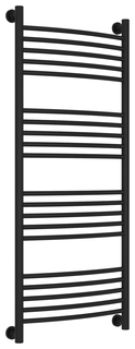 Водяной полотенцесушитель Сунержа Богема+(выгнутая)1200x500 матовый черн. арт.31-0221-1250