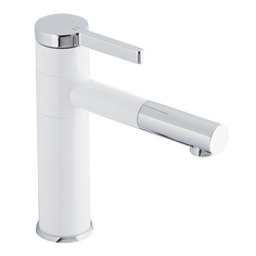 Смеситель для раковины Lavelly Snow 673094 однорычажный белый