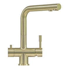 Смеситель Seaman Eco Venice SSN-1068-LG Light Gold, светлое золото сатин, под фильтр