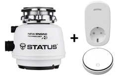Измельчитель пищевых отходов STATUS NEXT 200 Compact (беспроводная кнопка)