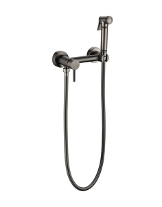 Смеситель с гигиеническим душем Grocenberg GB103N Графит