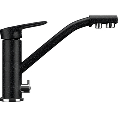 Смеситель для кухни Ulgran U-010-308, черный