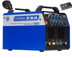 Аппарат аргонодуговой сварки Aurora PRO INTER TIG 200 AC/DC PULSE (TIG+MMA) + Маска+Atom 8