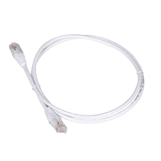 TWT Патч-корд RJ45-RJ45, 4 пары, UTP, категория 5е, 5 м, белый, 45-45-5.0-WH No Brand