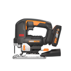 Лобзик аккумуляторный бесщёточный WORX W542, 20В, 2,5Ач х1, ЗУ 2А, кейс