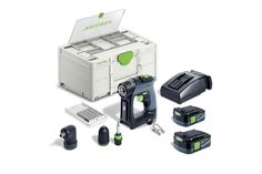 Аккумуляторная дрель-шуруповерт Festool CXS 12 2,5-SET 576865