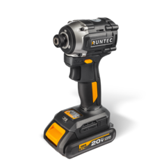 Винтоверт ударный аккумуляторный RUNTEC PRO RT-ED233, 1/4", 20В, 2*2Ач, 230Нм