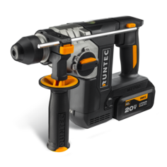 Перфоратор аккумуляторный RUNTEC PRO RT-EH750, 2.3Дж, 20В, 2*4Ач, 750Вт RUNTEC