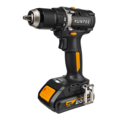 Дрель-шуруповерт аккумуляторная RUNTEC RT-ID221, 13 мм, 20В, 2*2Ач, 55Нм
