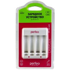Perfeo PF_B4036 зарядное устройство PF-VN-420 Ni-MH/CD, 220V, 4 слота, AA/AAA