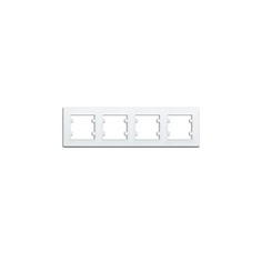 Рамка 4-м Karea горизонт. бел. Makel 56001704