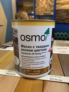 Масло с твердым воском Osmo, 3071 Мед, 750 мл