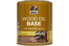 Грунтовочное масло для дерева Dufa/Дюфа Wood Oil Base 0,9 л