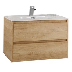 Тумба с раковиной BelBagno Kraft 39-700 rovere nebrasca nature